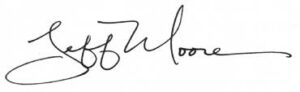 Signature of Jeff G. Moore